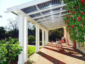 solar pergola