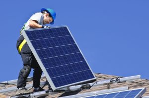 solar panel installation